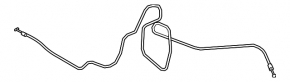 Trunk Lid Release Cable Toyota Camry v50 12-14 USA