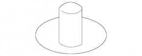 Infiniti QX50 Hood Insulation Clip 19-