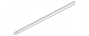 Door trim lower front right Nissan Rogue 14 structure, scratches
