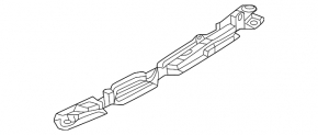 Rear bumper center mount for Nissan Ariya 23-25