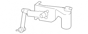 Toyota Prius 2009 body height sensor