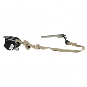 Passenger seat belt with tensioner Lincoln MKC 15- beige, dry cleanable