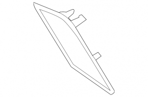 Rear Bumper Reflector Right Ford Escape MK4 20-