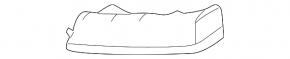 Front bumper mount left Land Rover Range Rover Evoque 12-18