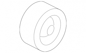 Drive belt roller Infiniti Q50 14-15 3.7 right