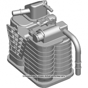 Canister with carbon absorber Chevrolet Malibu 16-18