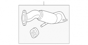 Downpipe Hyundai Santa FE 19-20 2.4 AWD