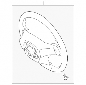 Lexus IS200 IS300 99-05 bare steering wheel