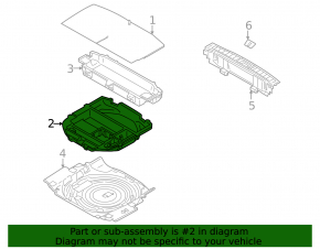 Foam plastic for Mitsubishi Outlander 22-25 tools