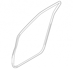 Front right door seal Nissan Kicks 18-24
