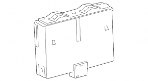Lexus GS350 08-11 seat heating control without ventilation