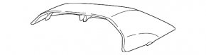 Left side mirror cover Hyundai Sonata 16-19 hybrid