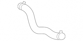 Upper cooling pipe Ford Fiesta 11-19 1.6