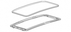 Sunroof Assembly Buick Encore 13-19