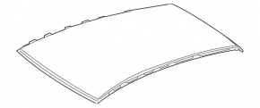 Metal roof Mercedes GLA 15-20 without sunroof