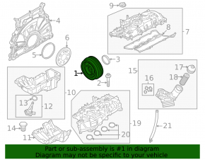 BMW X3 G01 18-21 2.0T Crankshaft Pulley