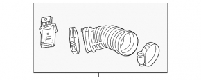 Chevrolet Malibu 13-15 Air Duct
