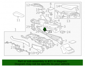 Parking button Chevrolet Bolt EV 22-23