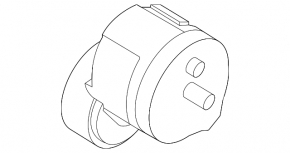 Hyundai Sonata 20-24 2.5 camshaft tensioner pulley