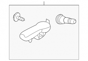 Subaru Outback 10-14 Wheel Pressure Sensor