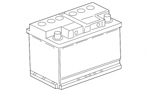 Battery 12v ACURA TLX 15- 3.5 72Ah 720A Euro +-Reverse EXIDE