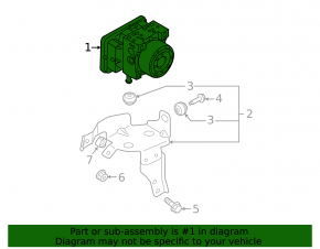 ABS ABS Mitsubishi Outlander 14-18