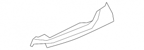 Driver's seat side trim, left, BMW 7 G11 G12 16-19, black