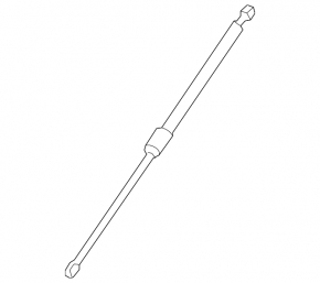Hood shock absorber right Lexus NX200t NX300 NX300h 15-21
