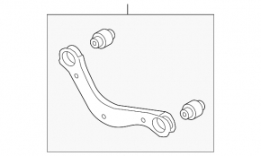 Upper rear left control arm for Kia Seltos 2021-2025