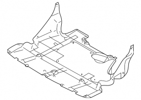 Engine protection Subaru Impreza 17-GK