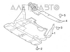 Engine protection Subaru Impreza 17-GK