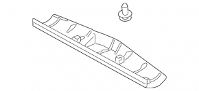 Upper trunk door trim Mitsubishi Eclipse Cross 18-25 black, scratch
