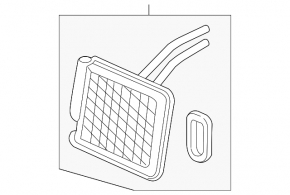 Heater Radiator Honda Clarity 18-21 USA with Sensor