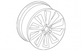 Set of wheels R20 x 8.5J 4pcs Audi Q5 8R 09-14