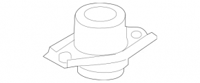 Left engine mount for Mercedes R-class W251 06-13 OM642
