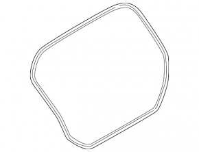 Ford Fiesta 14-19 5d Tailgate Seal