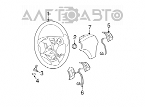 Mazda6 03-05 steering wheel control buttons broken