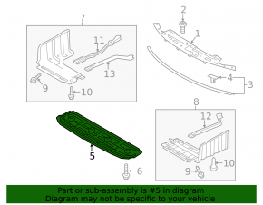 Front bumper protection Kia Optima 14-16 rest