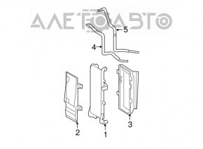 Toyota Sequoia 2010 transmission cooling radiator