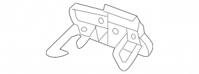 VW Touareg 11-17 hood lock hook