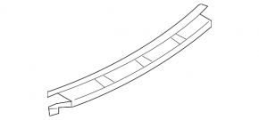 Rear Bumper Absorber Mini Cooper Countryman R60 10-16