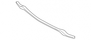 Lower front bumper reinforcement for BMW 4 Series F32/33/36 14-20 M Pack