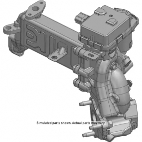 EGR valve assembly Chevrolet Malibu 16-25