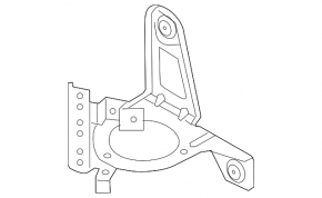 Air pump bracket VW Tiguan 18-24