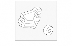 Rear left door lock for Toyota Avalon 13-18