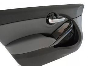 Door trim card front left Fiat 500X 16-16 black-gray
