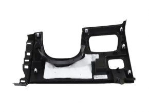 Black knee pad for the Jeep Grand Cherokee WL 21-25 with electric steering wheel adjustment