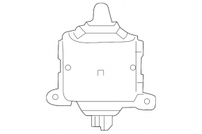 Blind spot sensor right Toyota Venza 21-