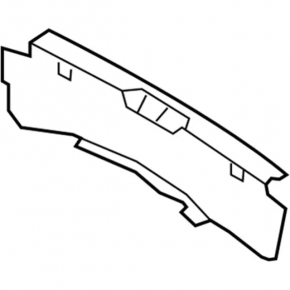 Ford Flex 09-11 Trunk Door Trim