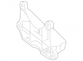 Automatic transmission cushion bracket Mercedes GLC 16-22